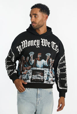 Mens Crooks & Castles Trust Money Hoodie