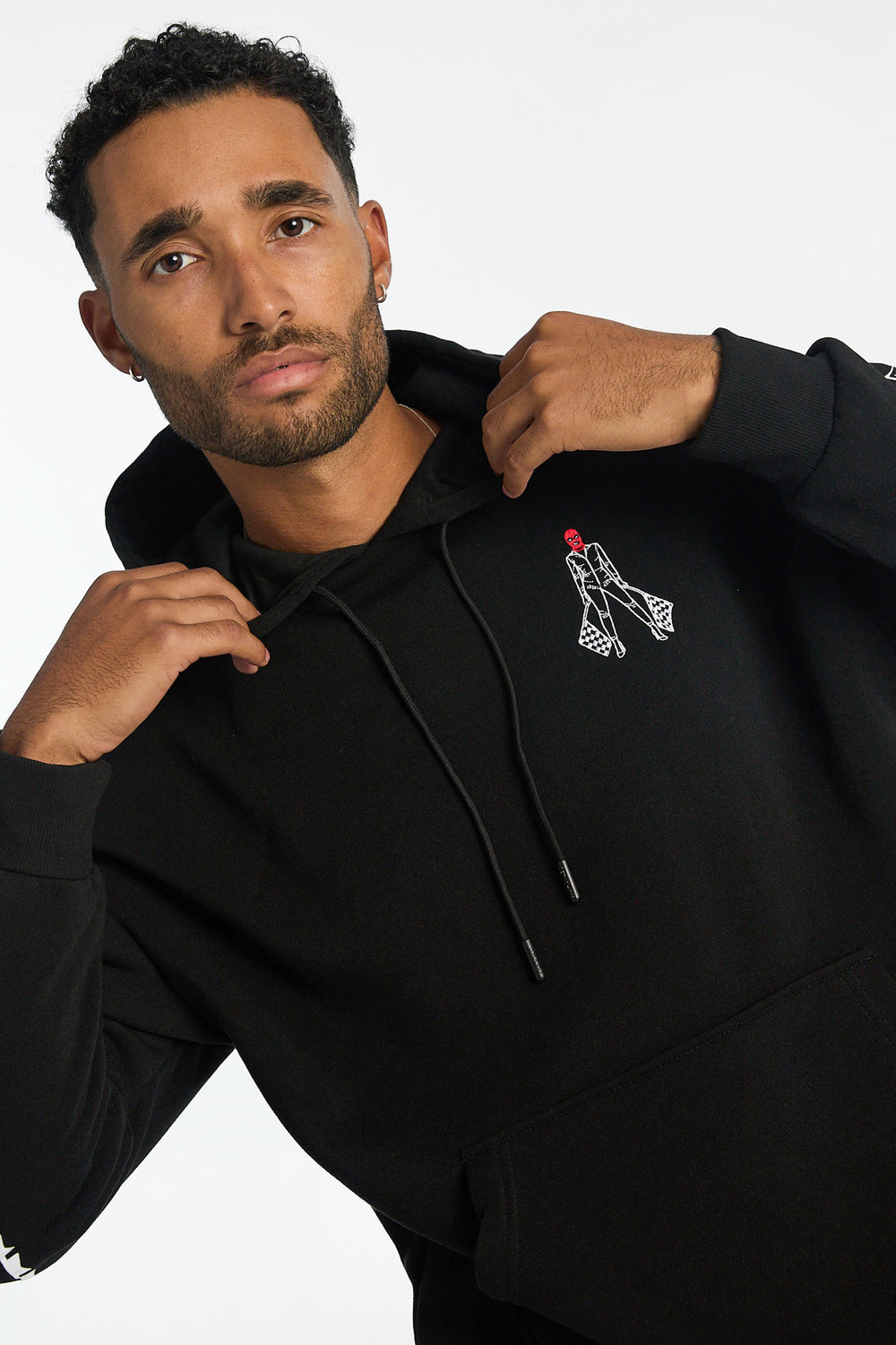 Mens Crooks & Castles Racing Hoodie Mens Crooks & Castles Racing Hoodie