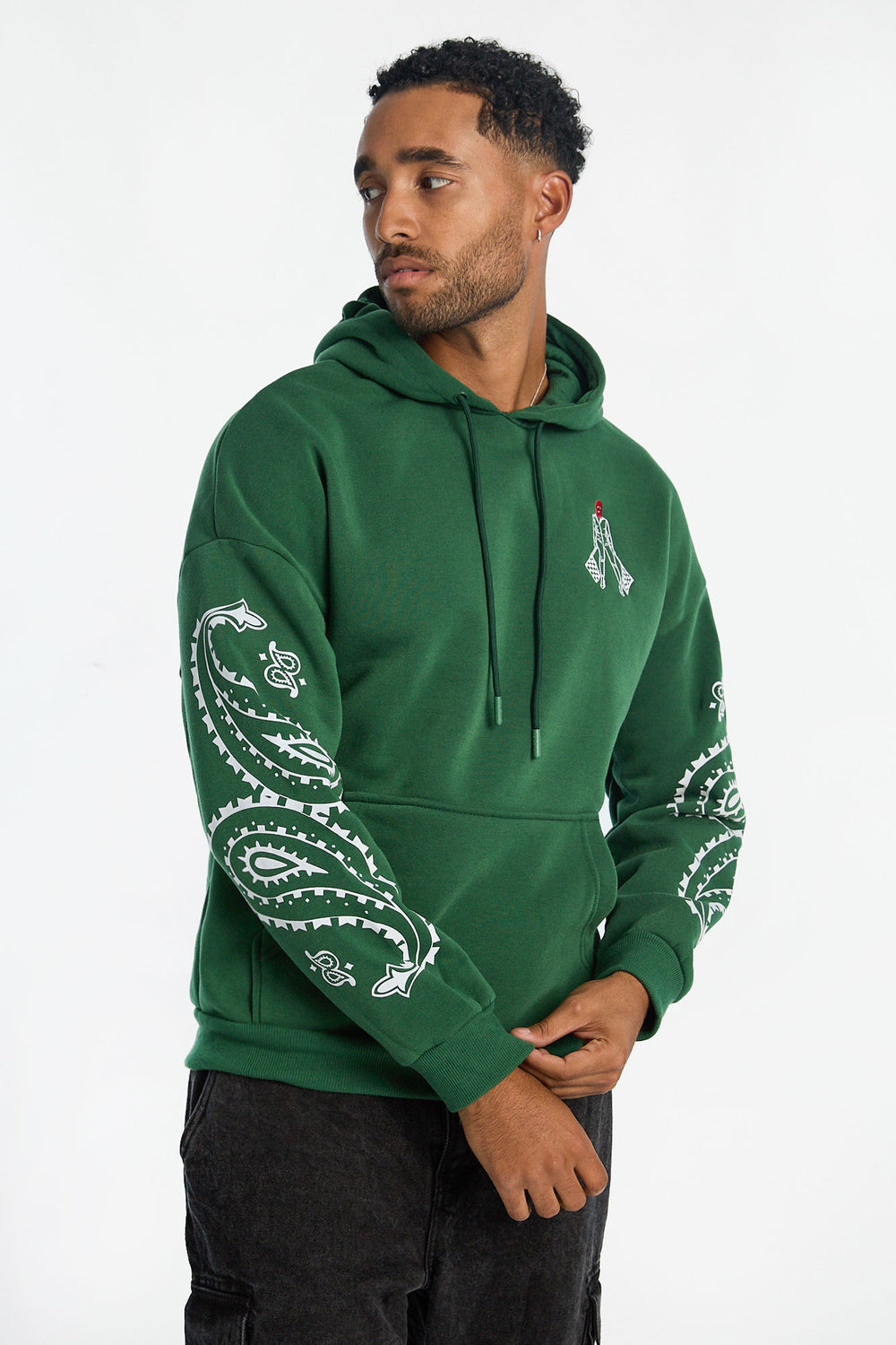 Mens Crooks & Castles Racing Hoodie Mens Crooks & Castles Racing Hoodie