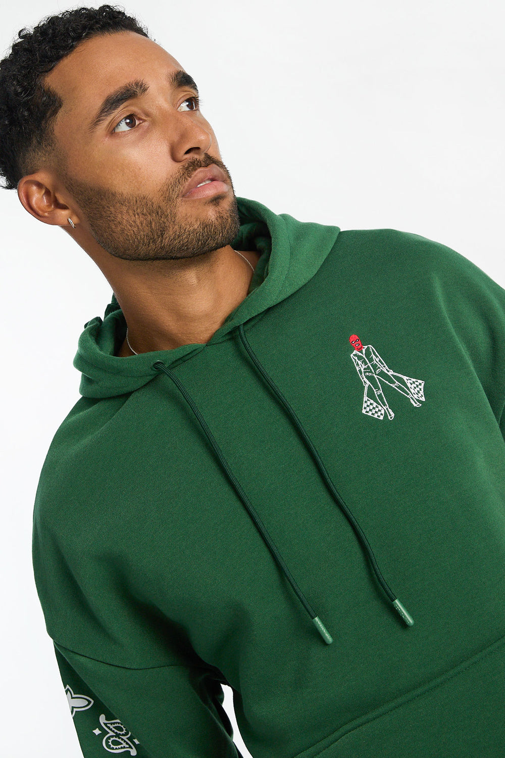 Mens Crooks & Castles Racing Hoodie Mens Crooks & Castles Racing Hoodie