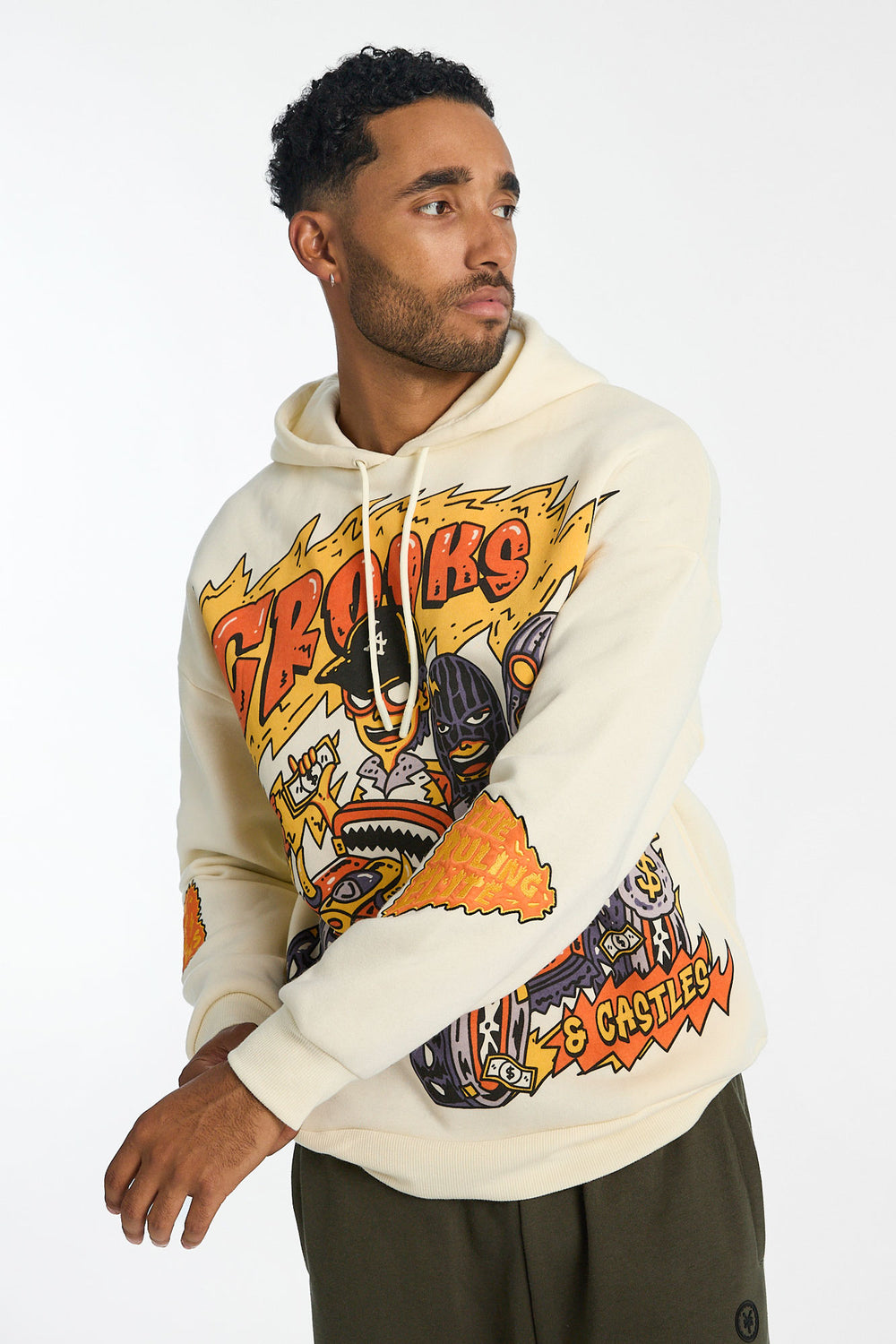 Mens Crooks & Castles Graphic Hoodie Mens Crooks & Castles Graphic Hoodie