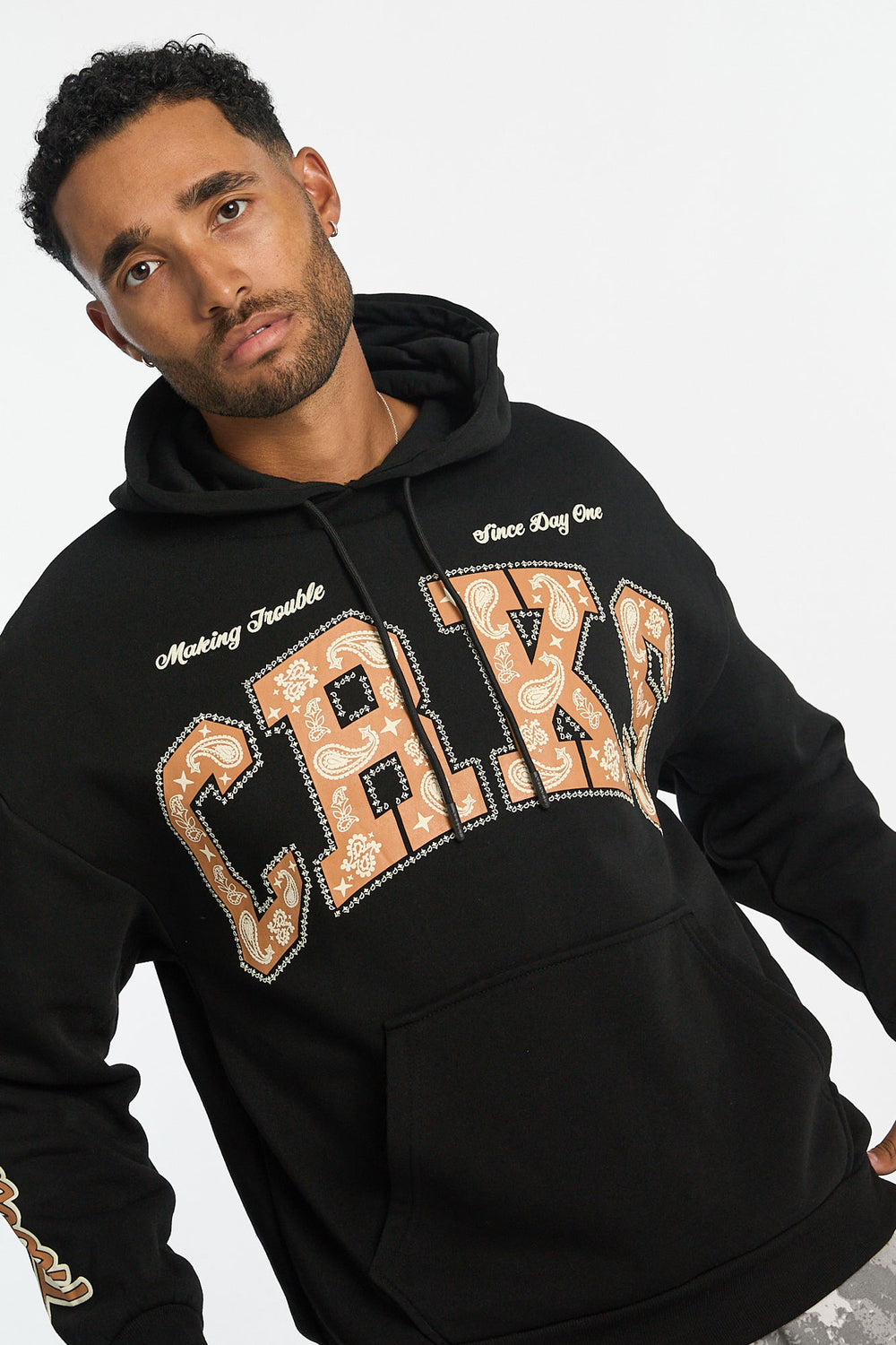 Mens Crooks & Castles Bear Hoodie Mens Crooks & Castles Bear Hoodie