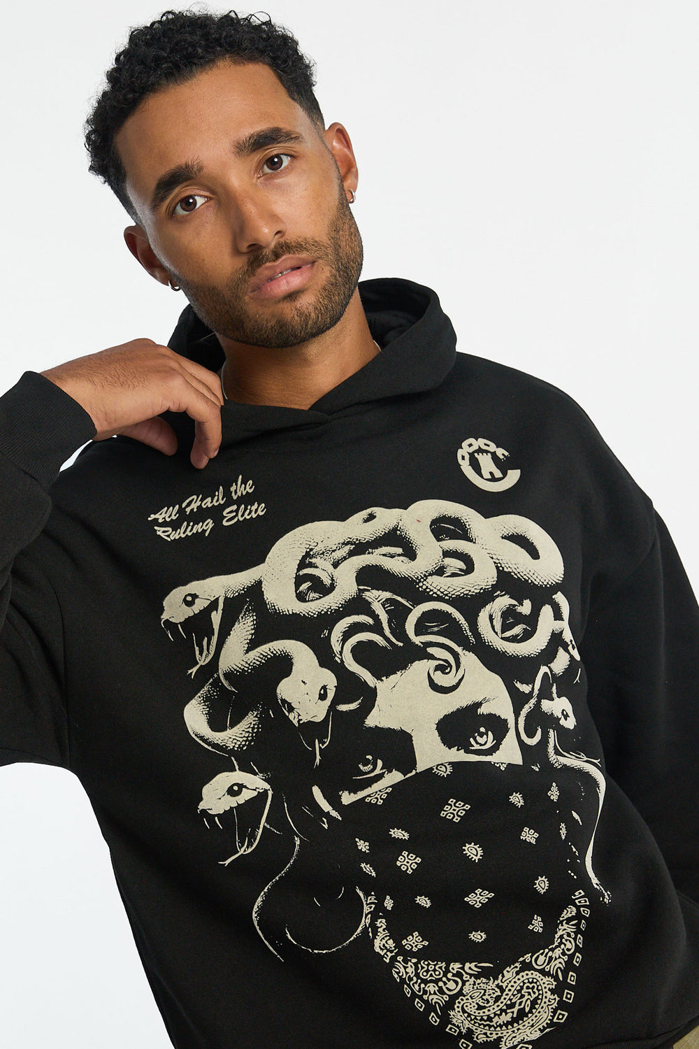 Mens Crooks & Castles Medusa Hoodie Mens Crooks & Castles Medusa Hoodie