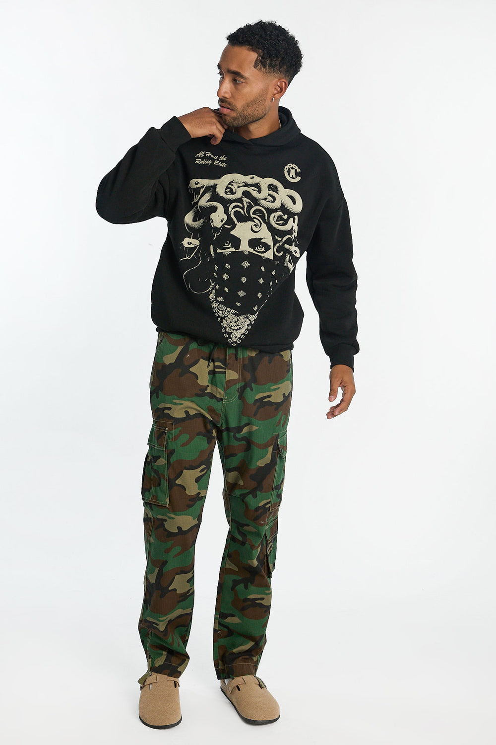 Mens Crooks & Castles Medusa Hoodie Mens Crooks & Castles Medusa Hoodie