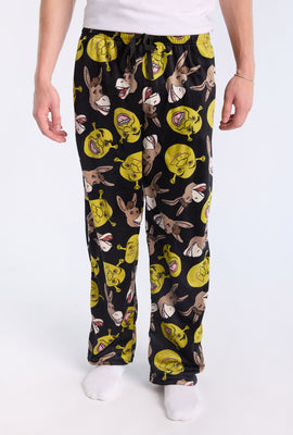 Mens Shrek & Donkey Pajama Bottoms