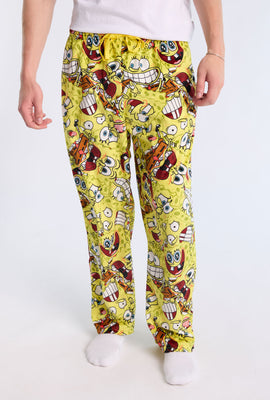 Mens SpongeBob SquarePants Pajama Bottoms