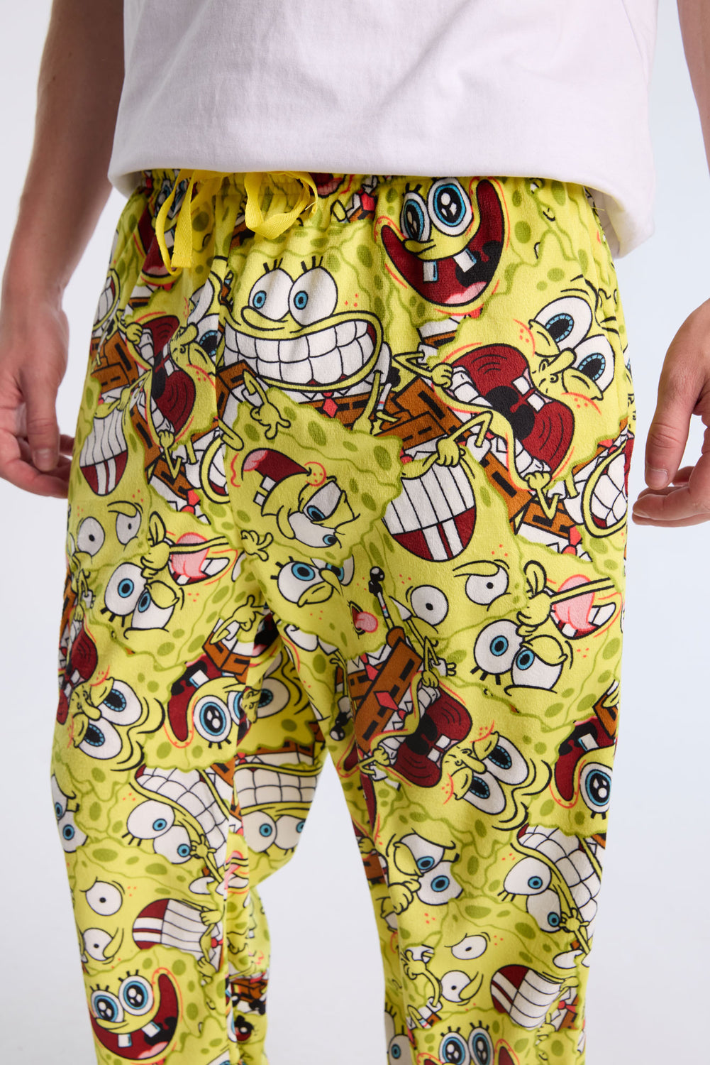 Mens SpongeBob SquarePants Pajama Bottoms Mens SpongeBob SquarePants Pajama Bottoms