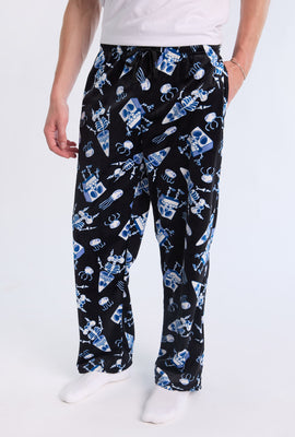 Mens SpongeBob Skeleton Pajama Bottoms