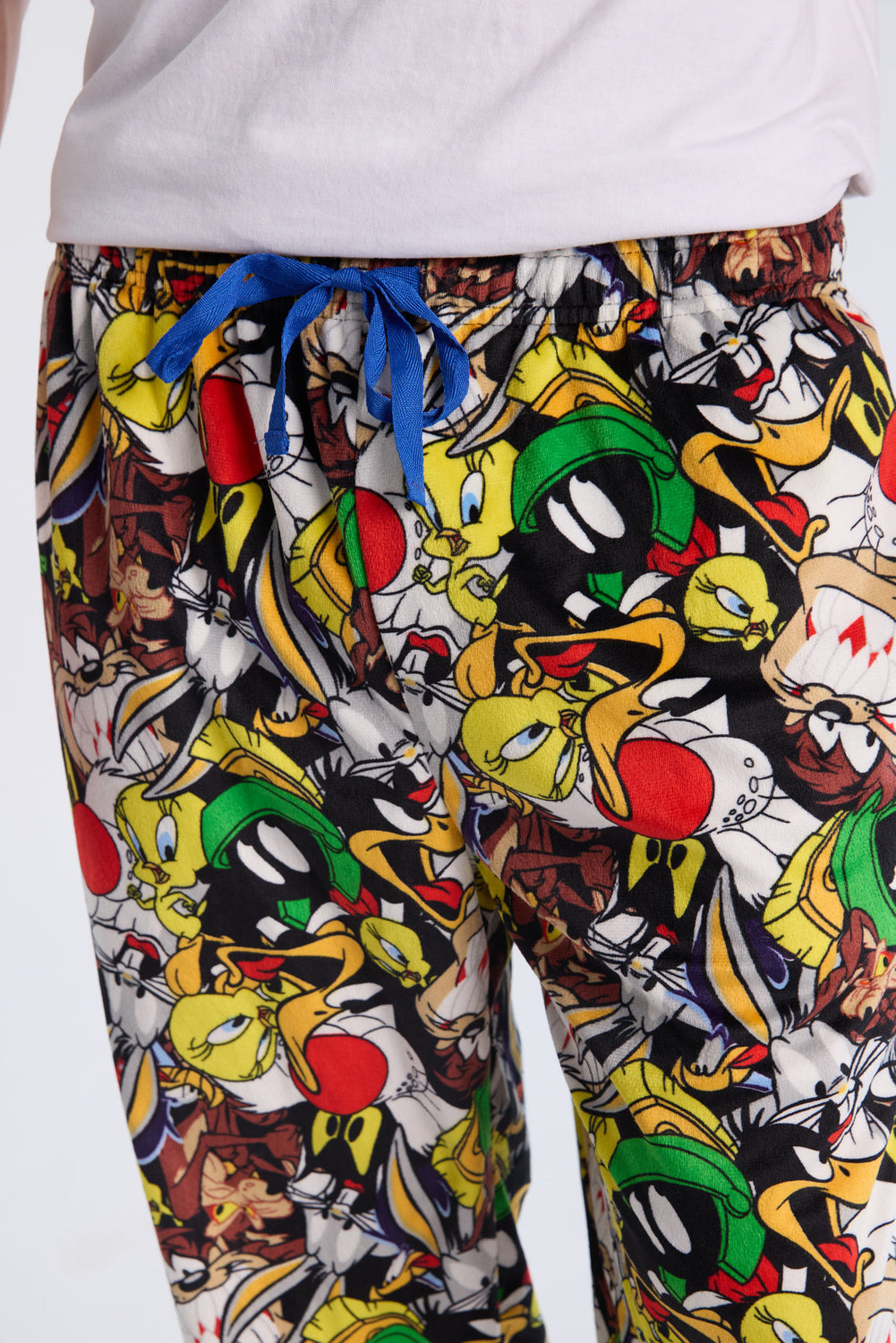 Bas de pyjama en polaire imprimé Looney Tunes homme Bas de pyjama en polaire imprimé Looney Tunes homme