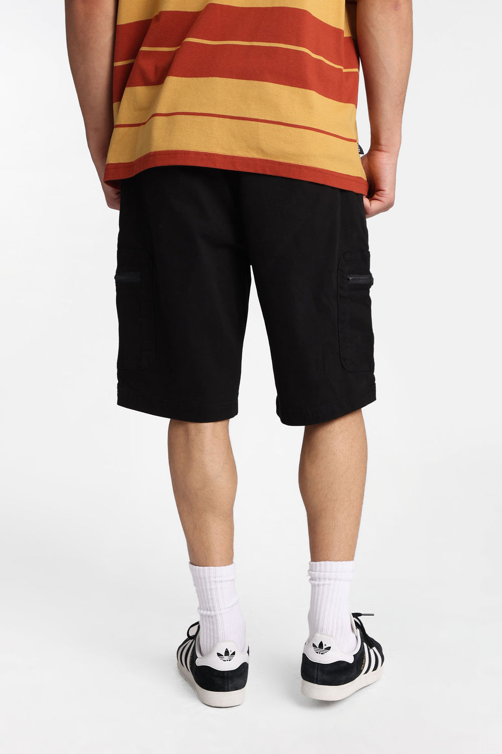 Short cargo en sergé à poches zippées Zoo York 11 po Short cargo en sergé à poches zippées Zoo York 11 po