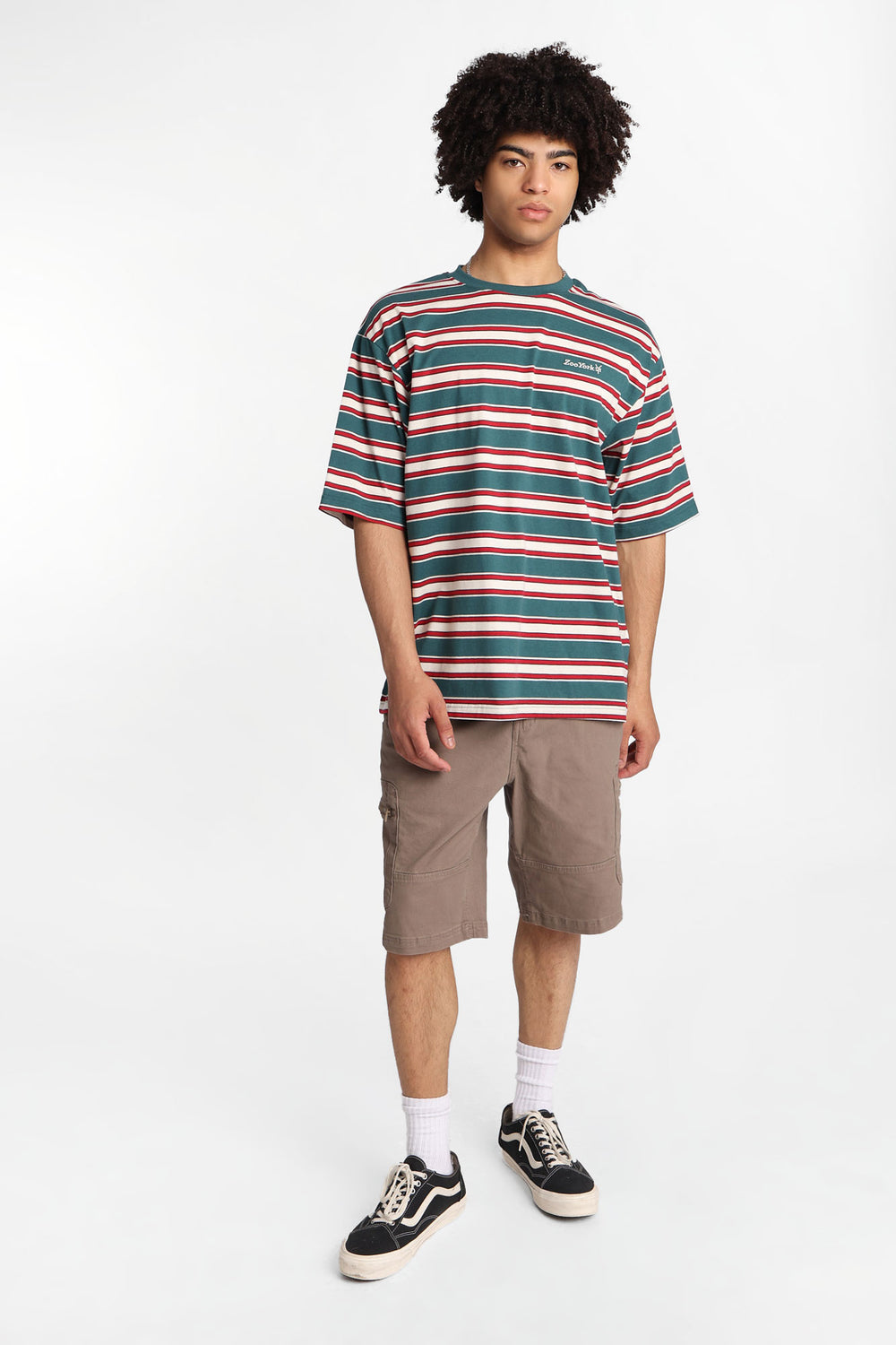 Short cargo en sergé à poches zippées Zoo York 11 po Short cargo en sergé à poches zippées Zoo York 11 po
