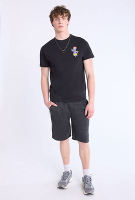 Short sport en molleton homme