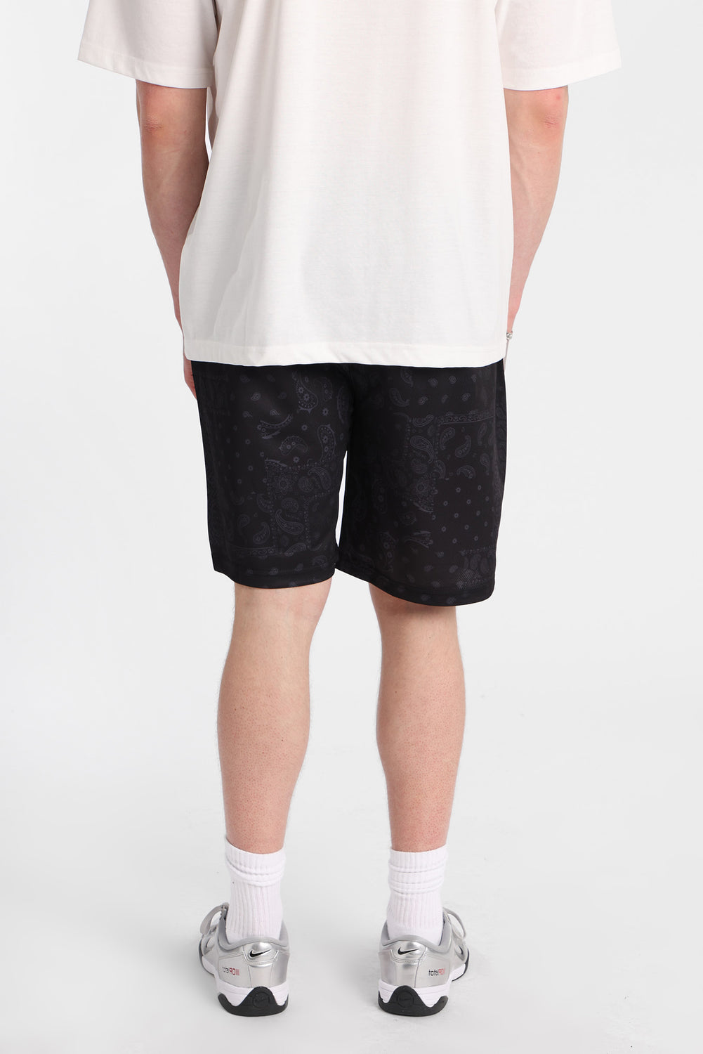 Short en maille imprimé bandana Arsenic Short en maille imprimé bandana Arsenic