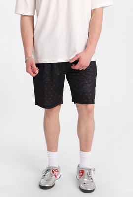 Short en maille imprimé bandana Arsenic
