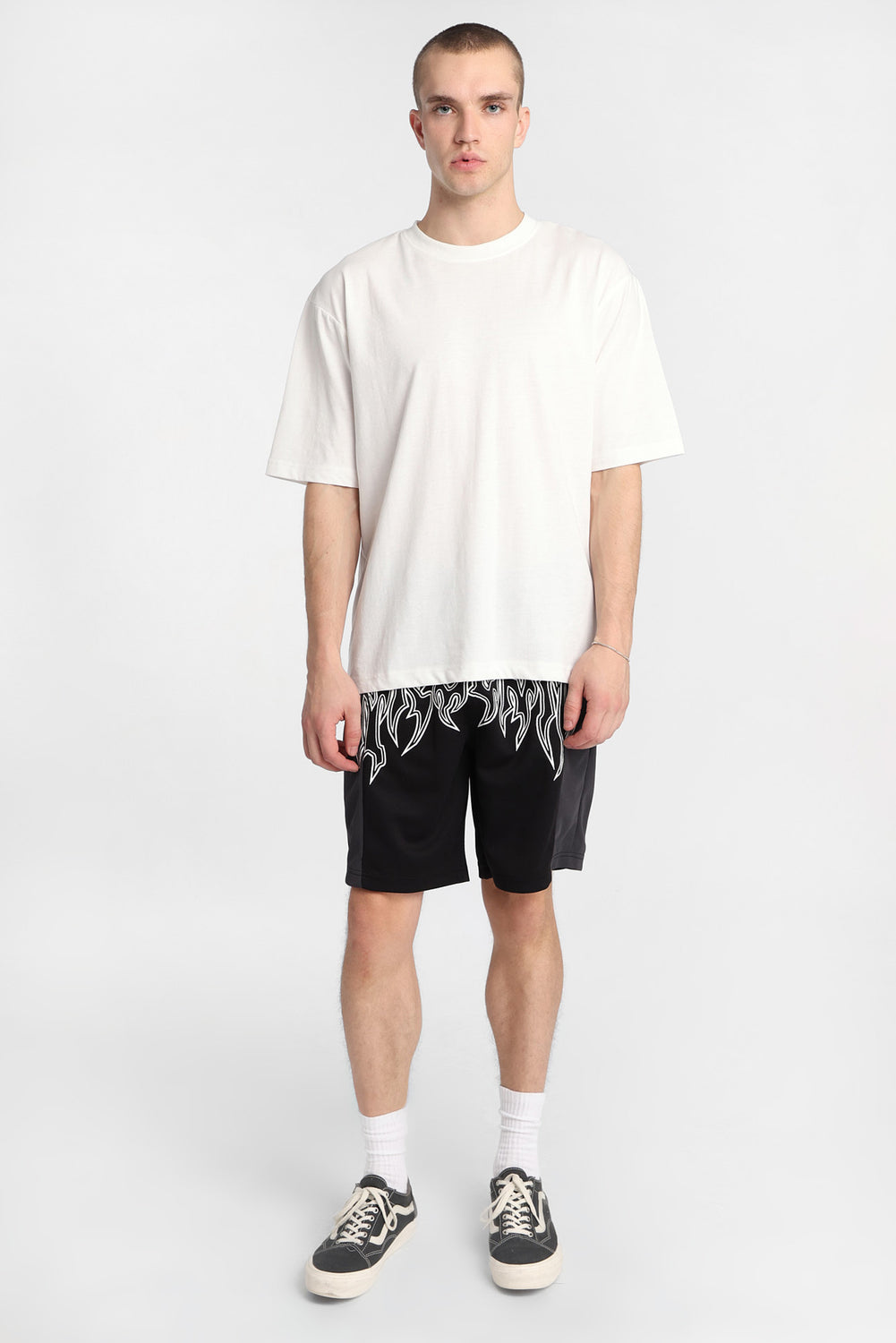 Arsenic Colour Block Mesh Shorts Arsenic Colour Block Mesh Shorts