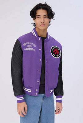 Mens Toronto Raptors Varsity Bomber Jacket