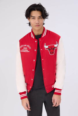 Mens Chicago Bulls Varsity Bomber Jacket