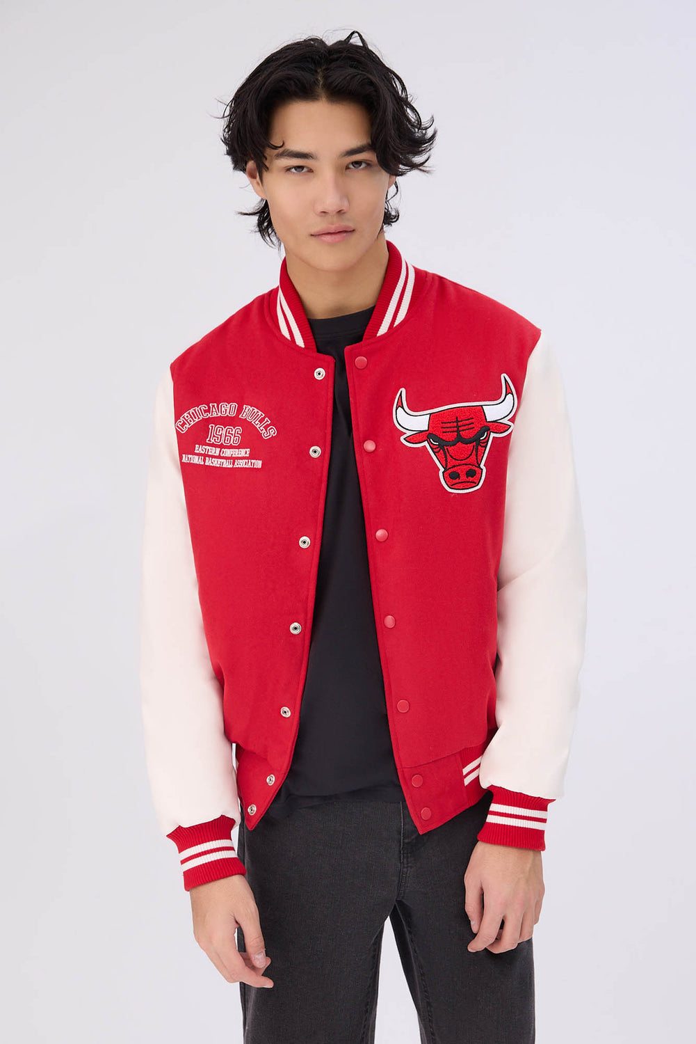 Veste bomber universitaire Chicago Bulls homme Veste bomber universitaire Chicago Bulls homme