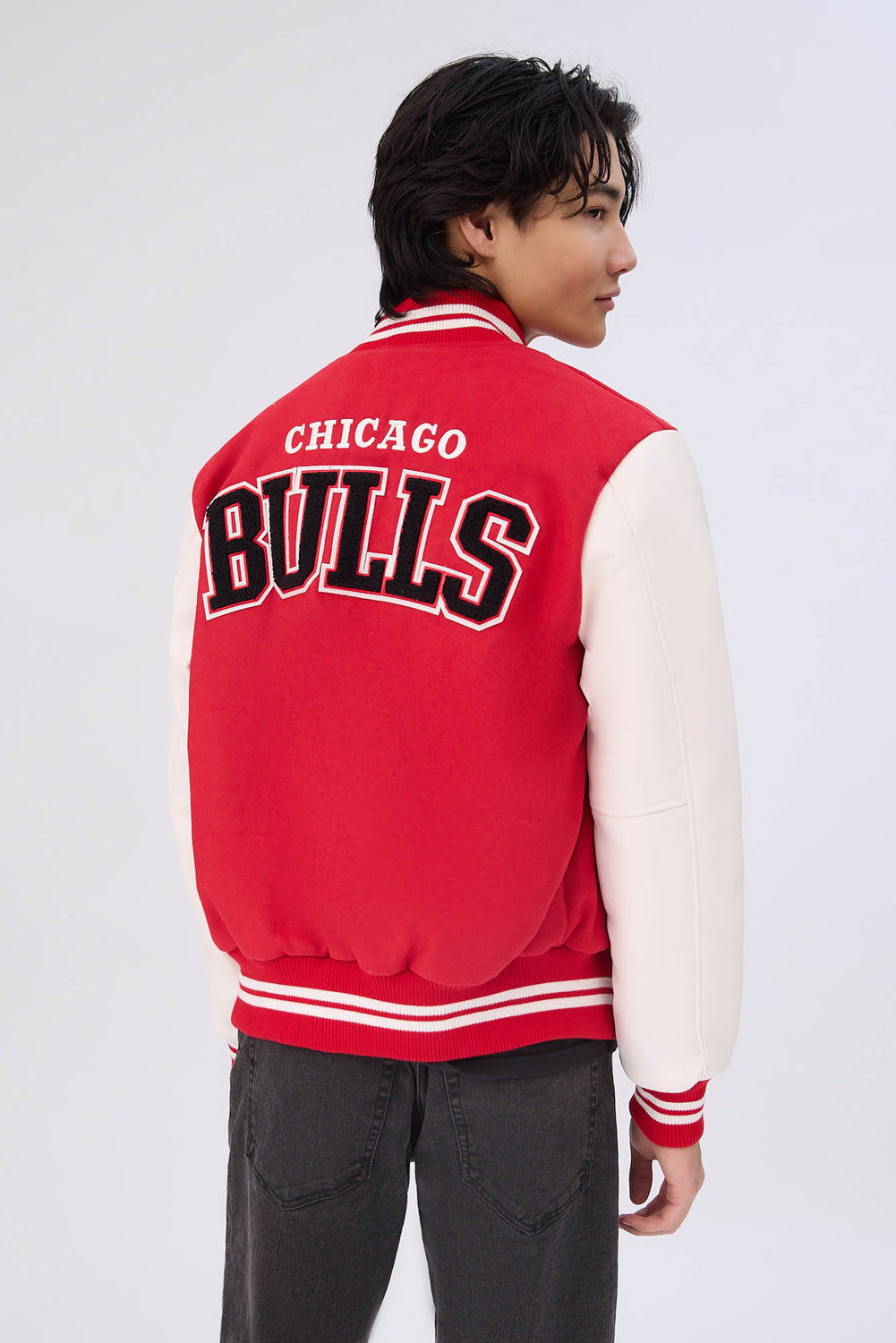 Veste bomber universitaire Chicago Bulls homme Veste bomber universitaire Chicago Bulls homme