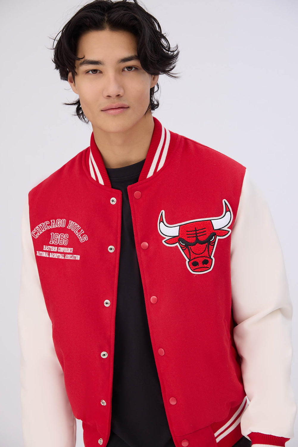 Veste bomber universitaire Chicago Bulls homme Veste bomber universitaire Chicago Bulls homme