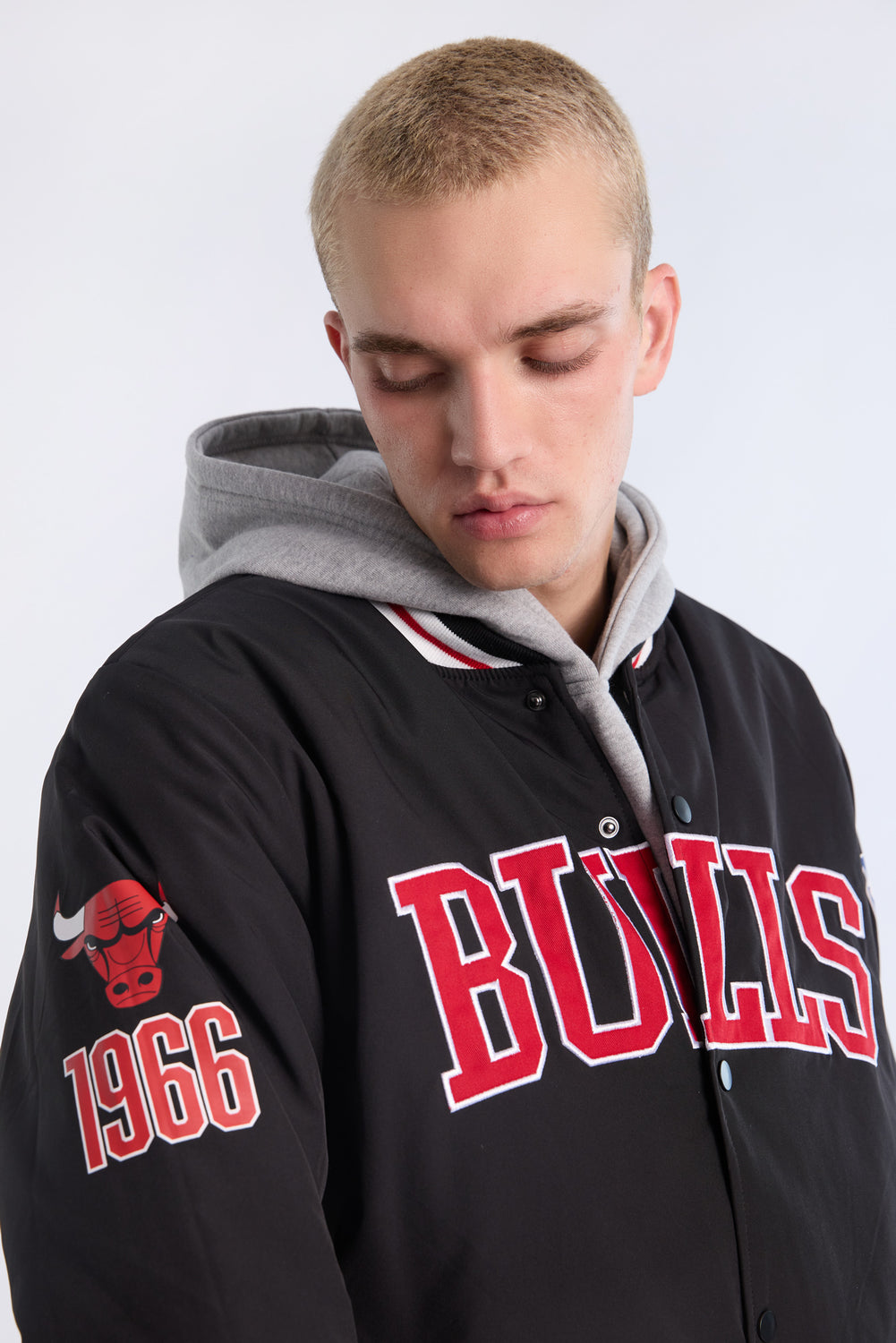 Mens Chicago Bulls Bomber Jacket Mens Chicago Bulls Bomber Jacket