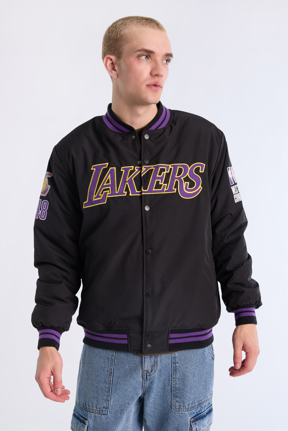 Veste bomber LA Lakers homme Veste bomber LA Lakers homme