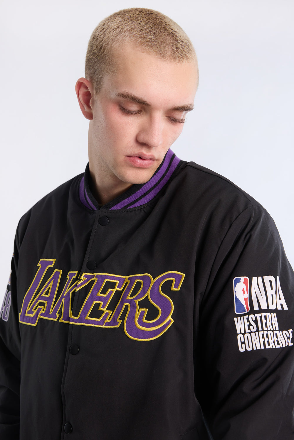 Veste bomber LA Lakers homme Veste bomber LA Lakers homme