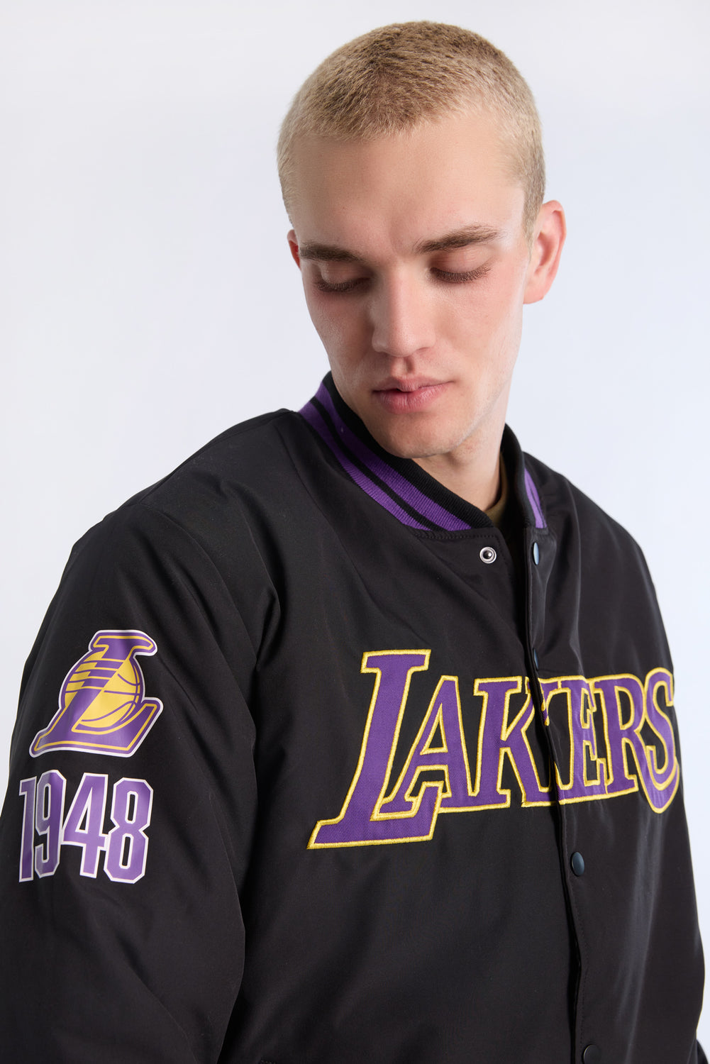 Veste bomber LA Lakers homme Veste bomber LA Lakers homme