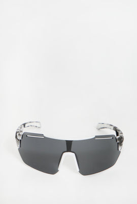 West49 Marble Shield Sunglasses