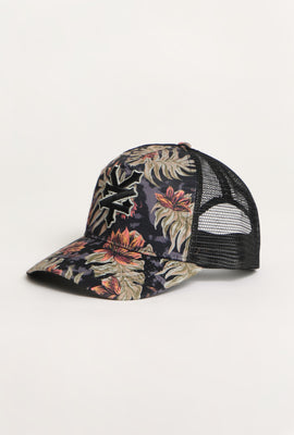 Zoo York Tropical Print Trucker Hat