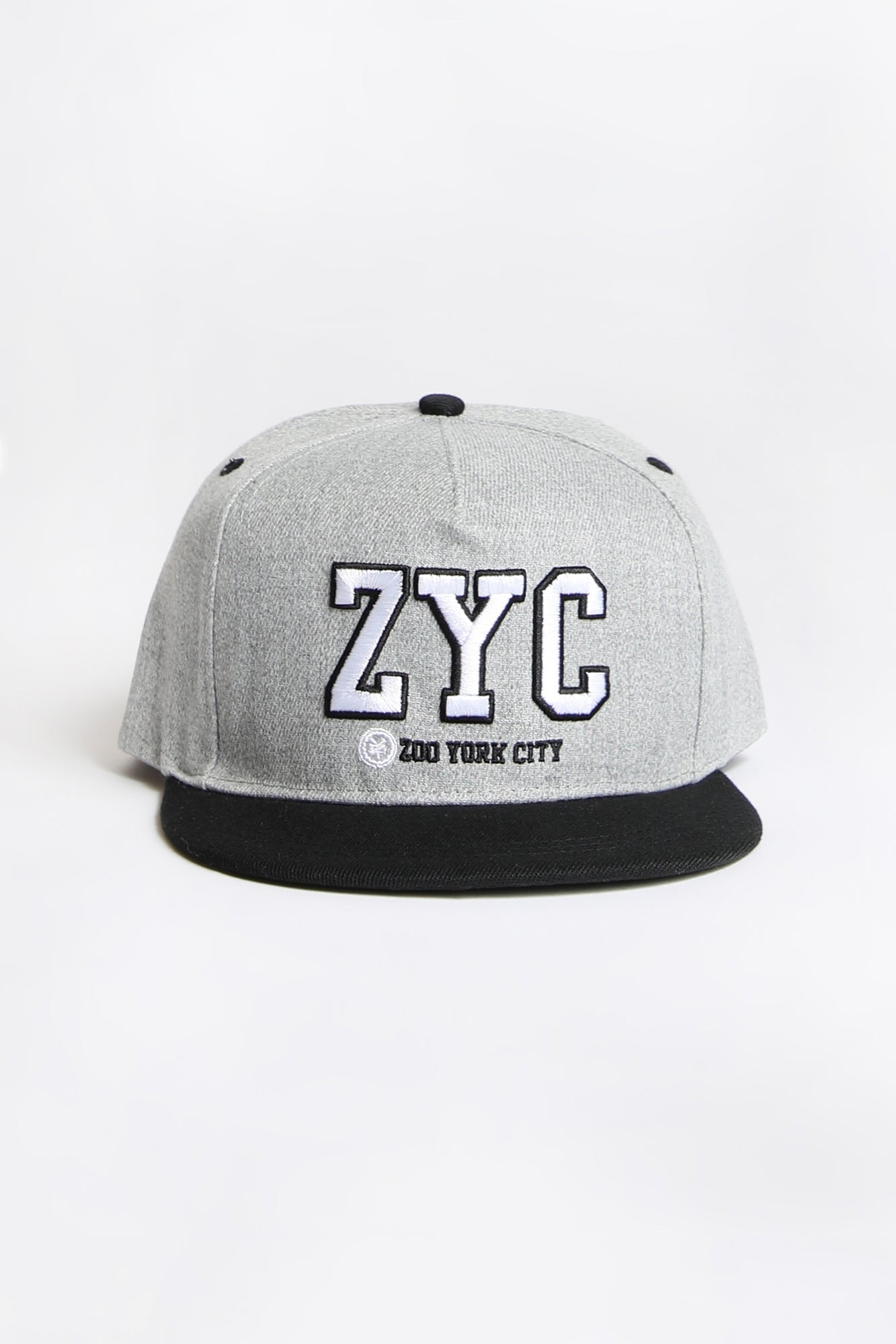 Zoo York Mens ZYC Flat Brim Hat - Heather Grey / O/S