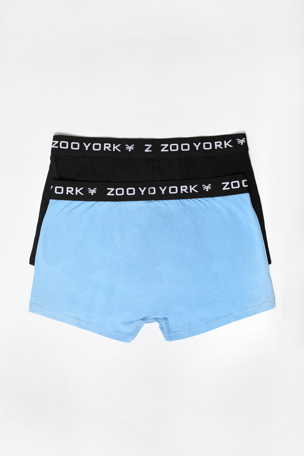 Zoo York Mens 2-Pack Boxer Briefs Light Blue