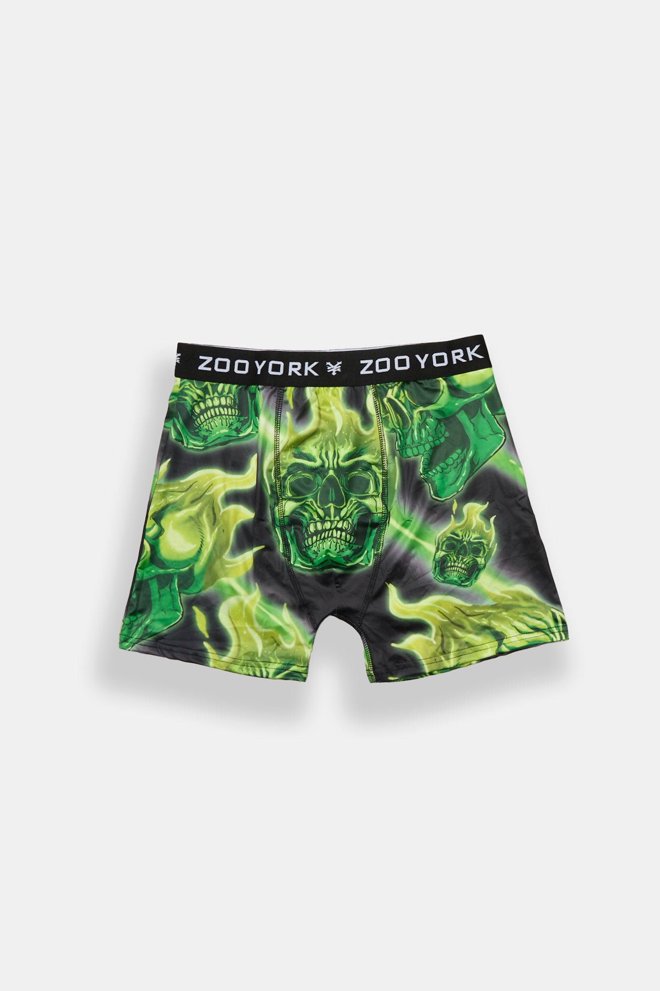 Zoo York Green Skulls Boxer Brief - /