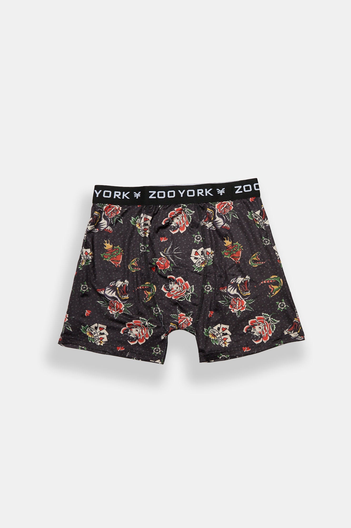 Zoo York Tattoo Printed Boxer Brief - Black /