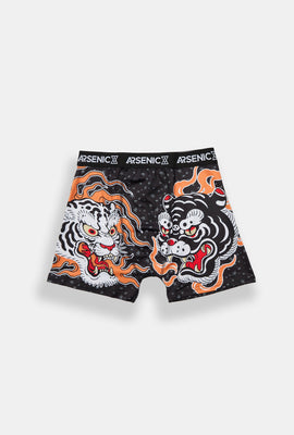 Arsenic Flaming Tiger Boxer Brief