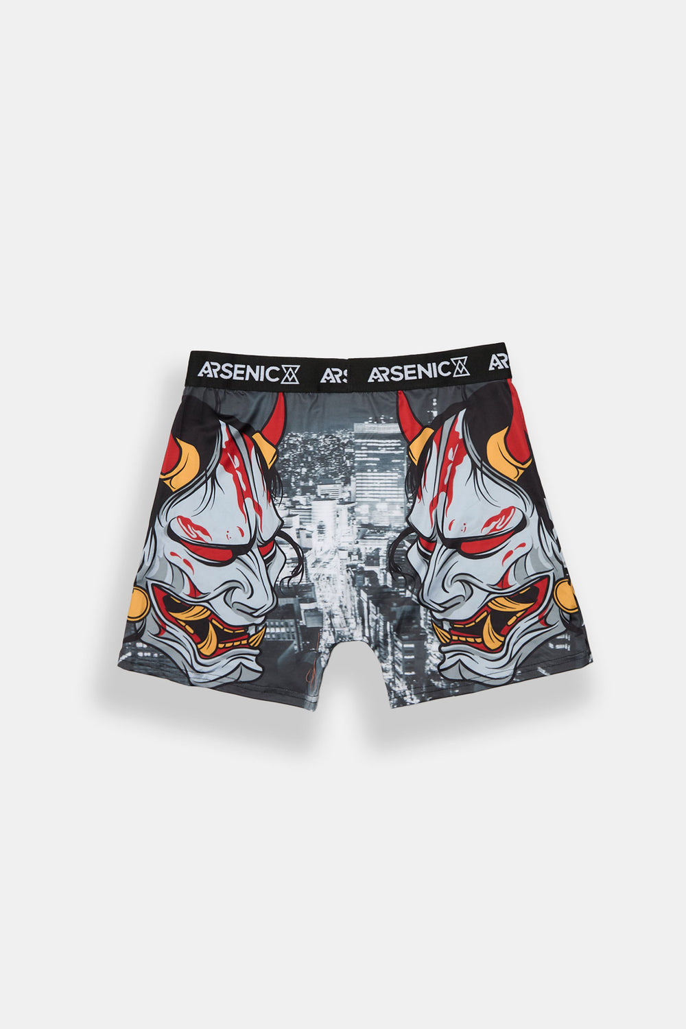 Boxer Homme Motif Démon Et Serpent - 95% Polyester, 5% élasthanne, Coupe Classique, Respirant