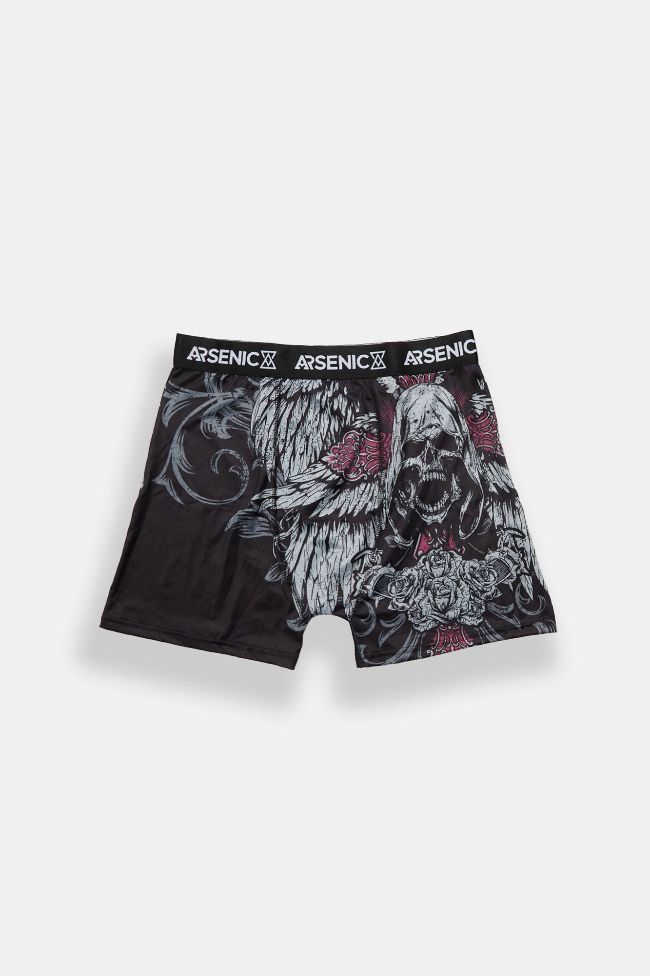 Arsenic Winged Reaper Boxer Brief - Black /