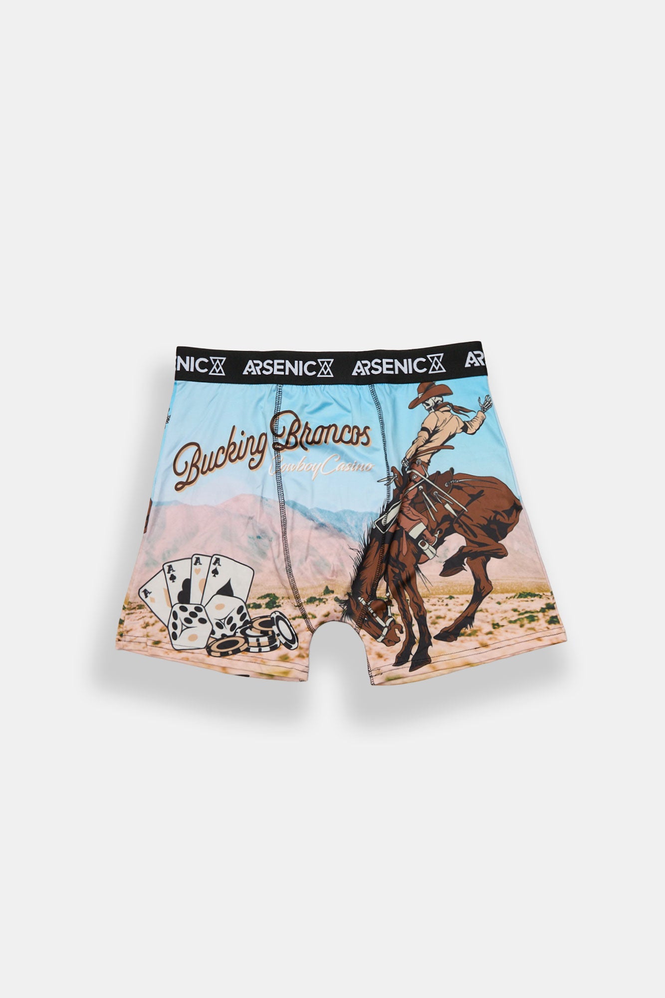 Arsenic Bucking Broncos Boxer Brief - Multi /