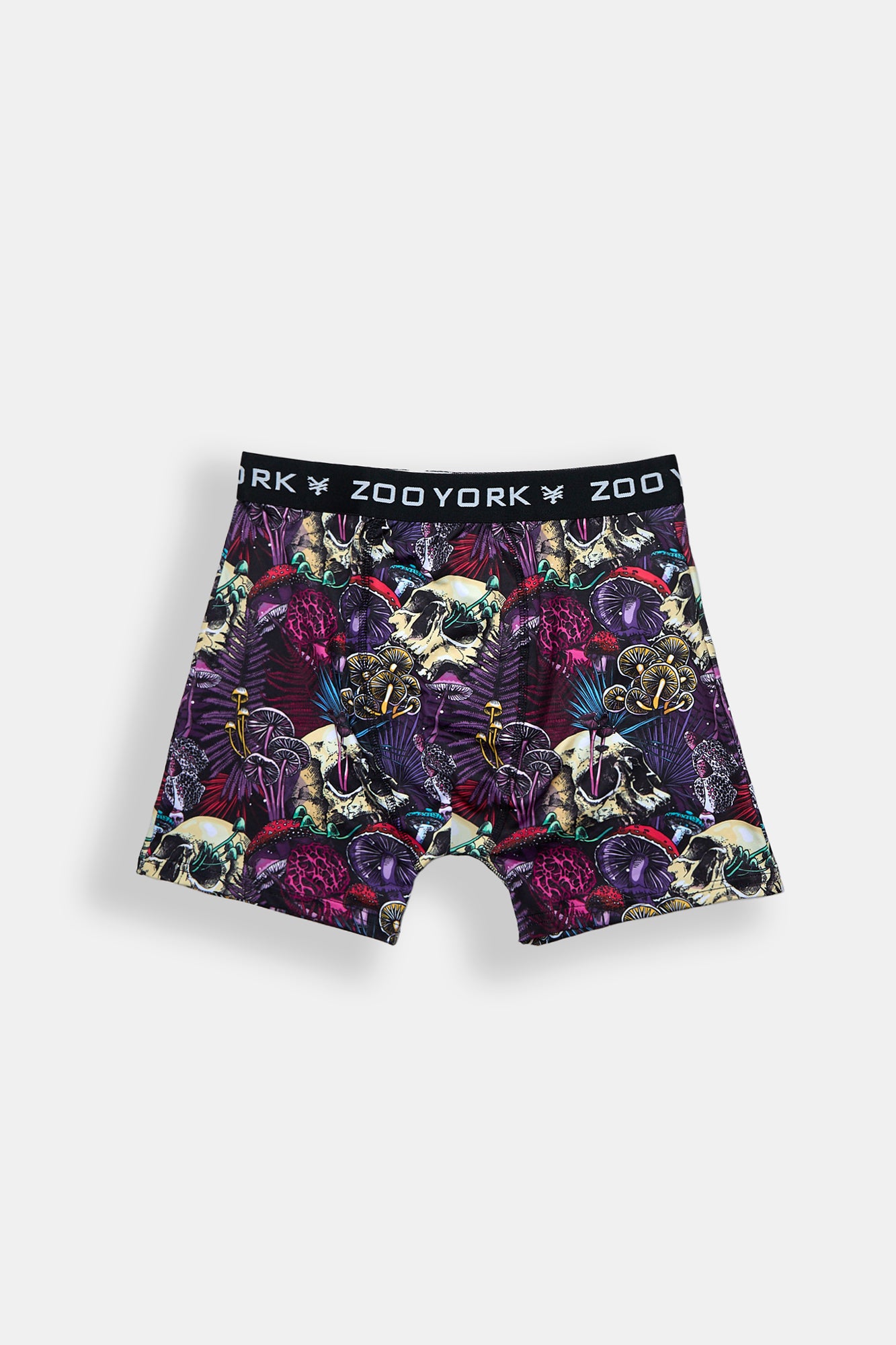 Zoo York Skulls & Mushrooms Boxer Brief - Black /