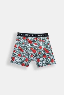 Zoo York Money & Roses Boxer Brief