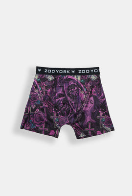 Zoo York Purple Reaper Boxer Brief