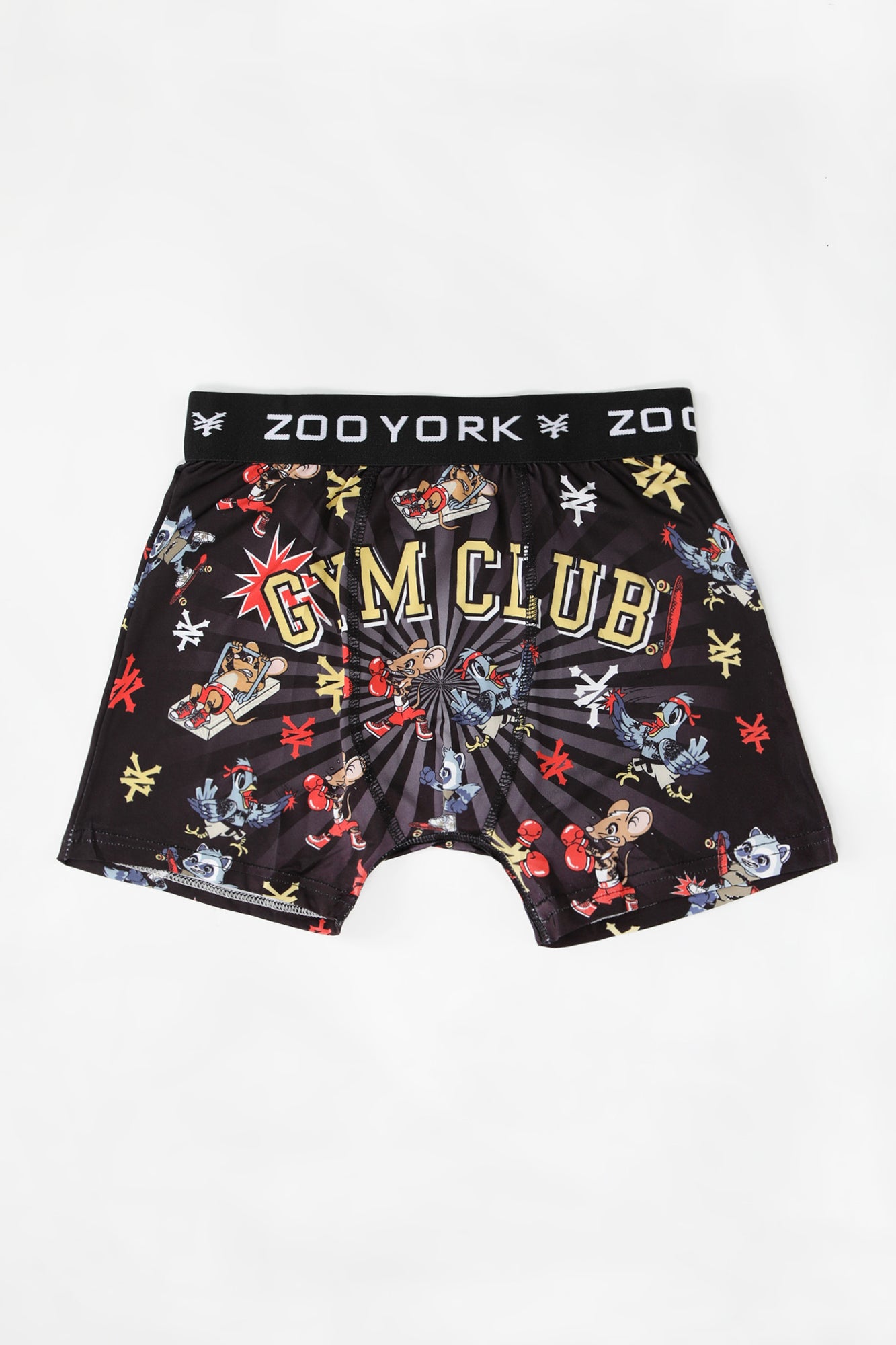 Zoo York Mens Gym Club Boxer Brief - Charcoal /