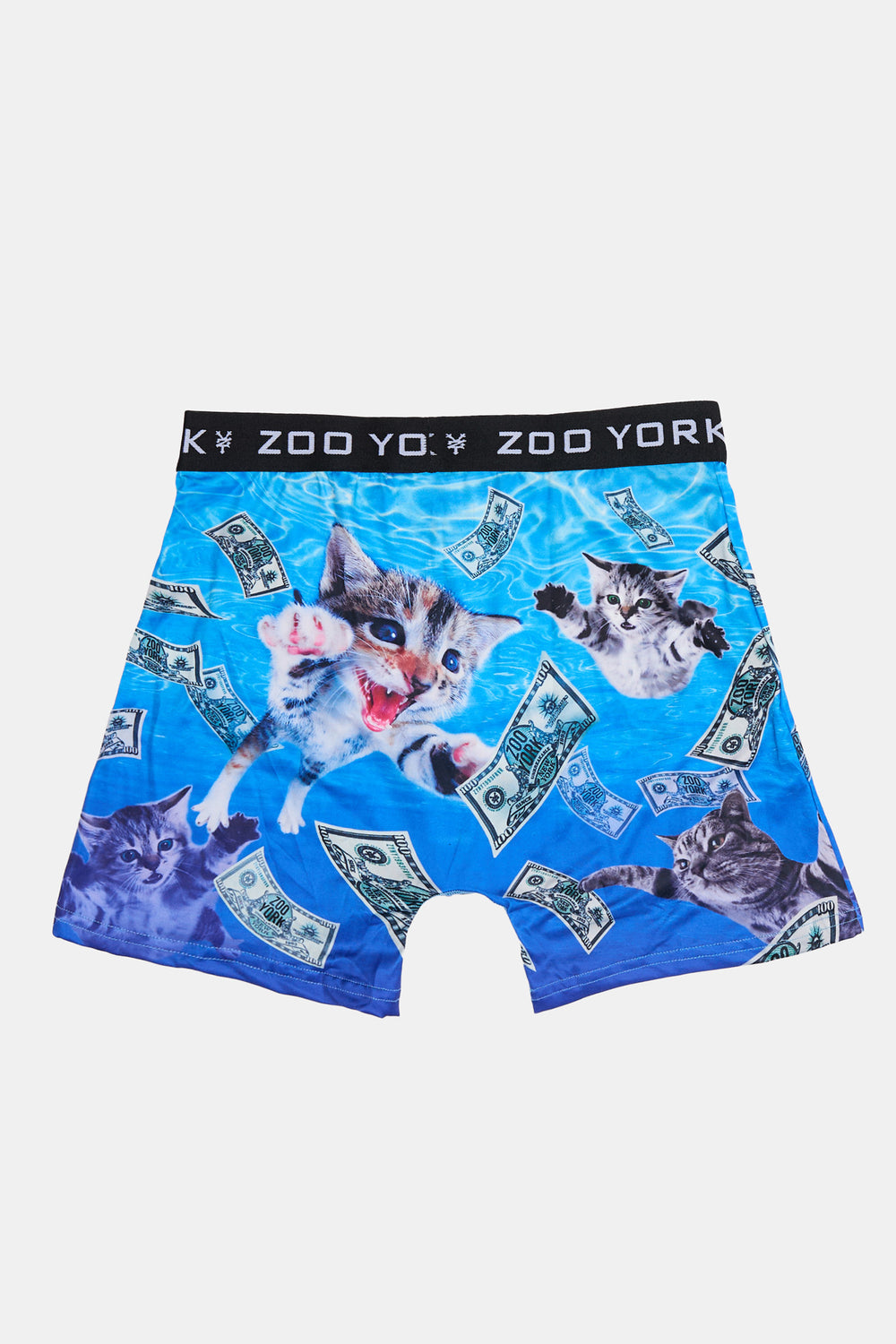 Zoo York Mens Kittens and Dollars Boxer Brief Zoo York Mens Kittens and Dollars Boxer Brief