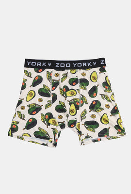 Boxer imprimé crânes avocat Zoo York homme