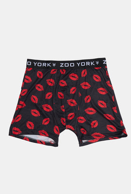 Zoo York Mens Red Lips Boxer Brief