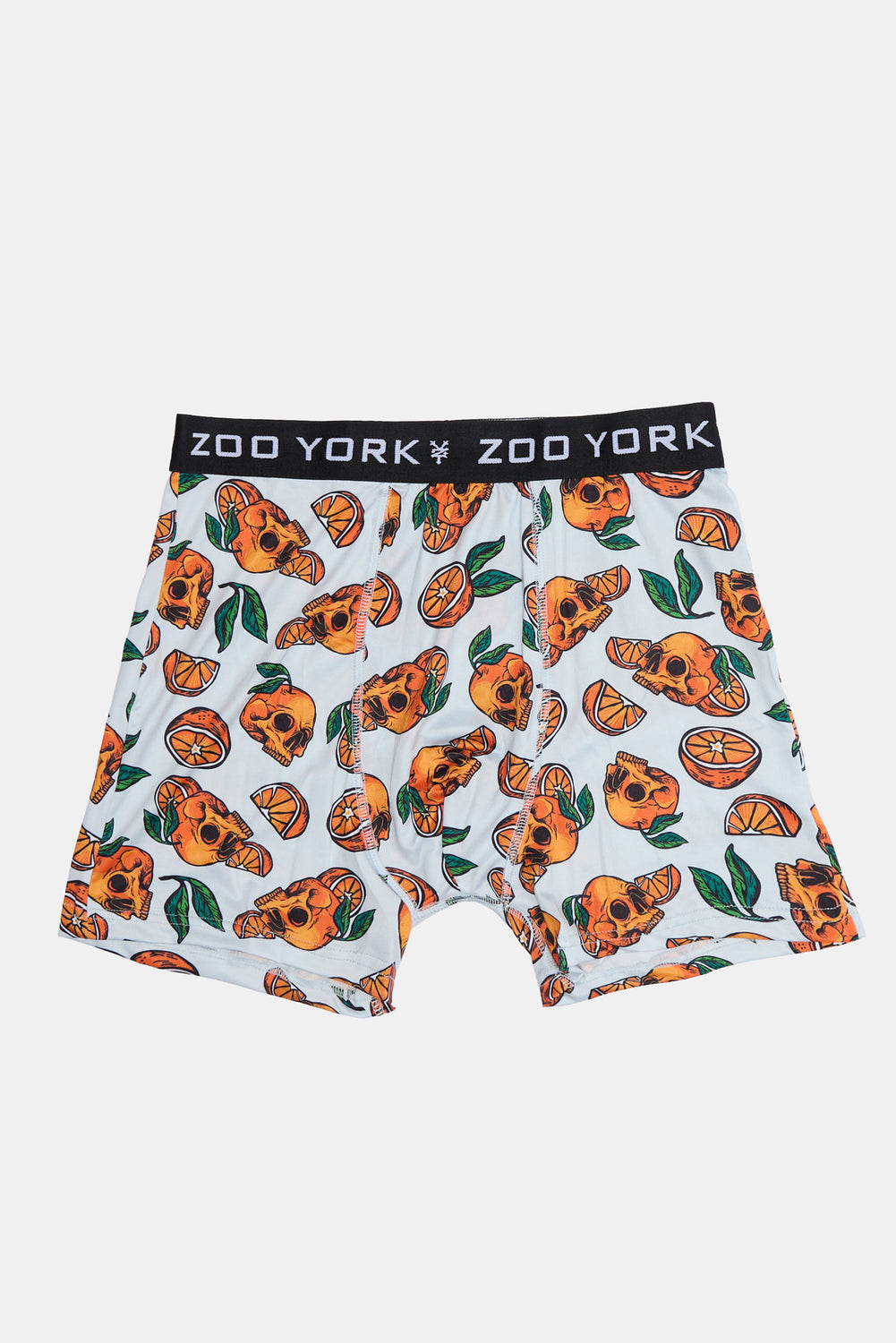 Zoo York Mens Orange Skulls Boxer Brief Zoo York Mens Orange Skulls Boxer Brief