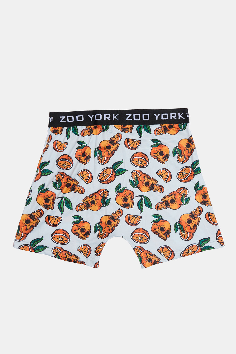 Zoo York Mens Orange Skulls Boxer Brief Zoo York Mens Orange Skulls Boxer Brief