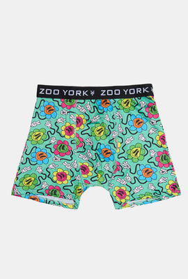 Boxer imprimé fleurs psychédéliques Zoo York homme