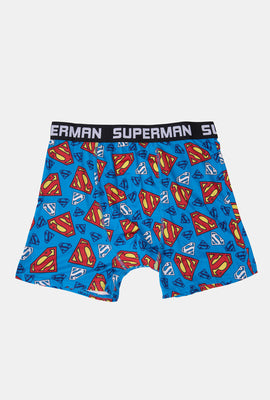 Boxer imprimé Logo Superman homme