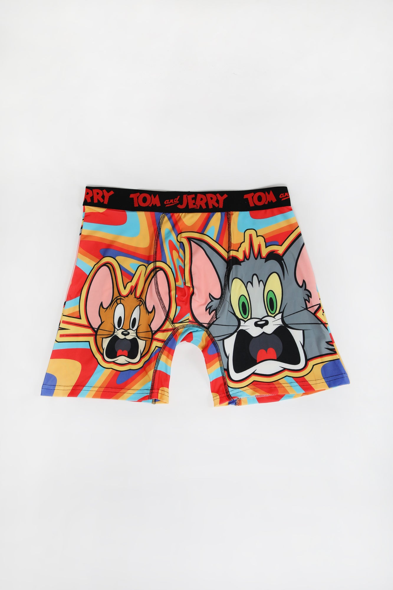 Mens Tom and Jerry Boxer Brief - Multi /